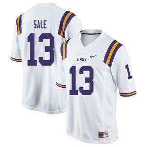 Men Andre Sale White Louisiana State Tigers #13 NCAA Jersey