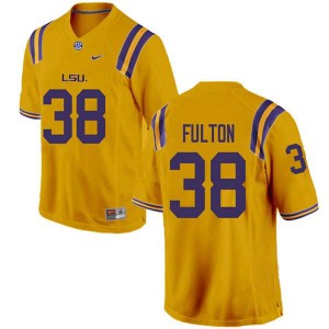 Men's Keith Fulton Gold Tigers #38 University Jerseys